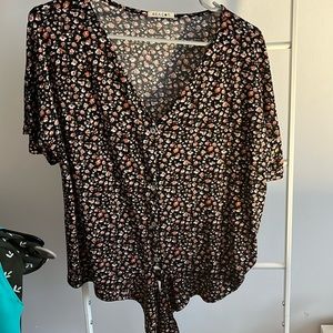 Beacon front tie top